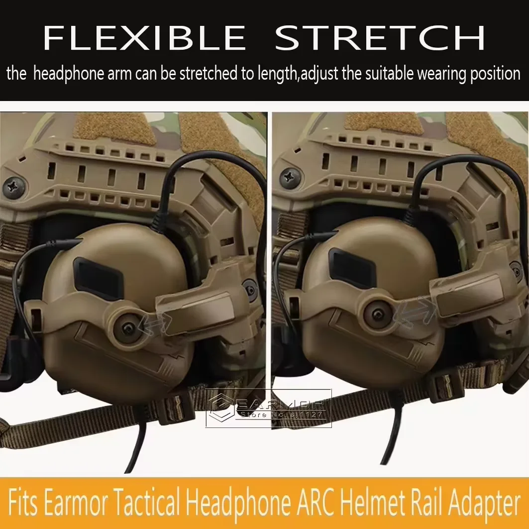 Adaptateur de rail pour casque - Shooting Ear Muff avis et prix