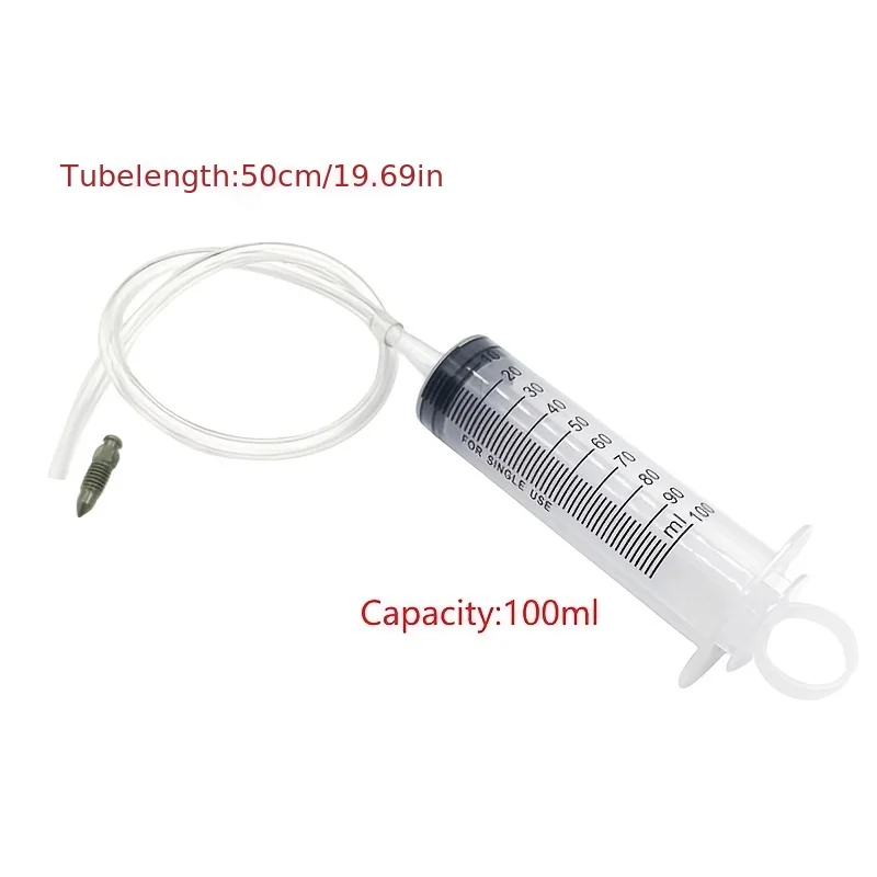 Motorcycle Hydraulic Disc Brake Oil Change Vacuum Pump. Under Pump Air Exhaust Bleeder Tool for Brake Fluid Servicing