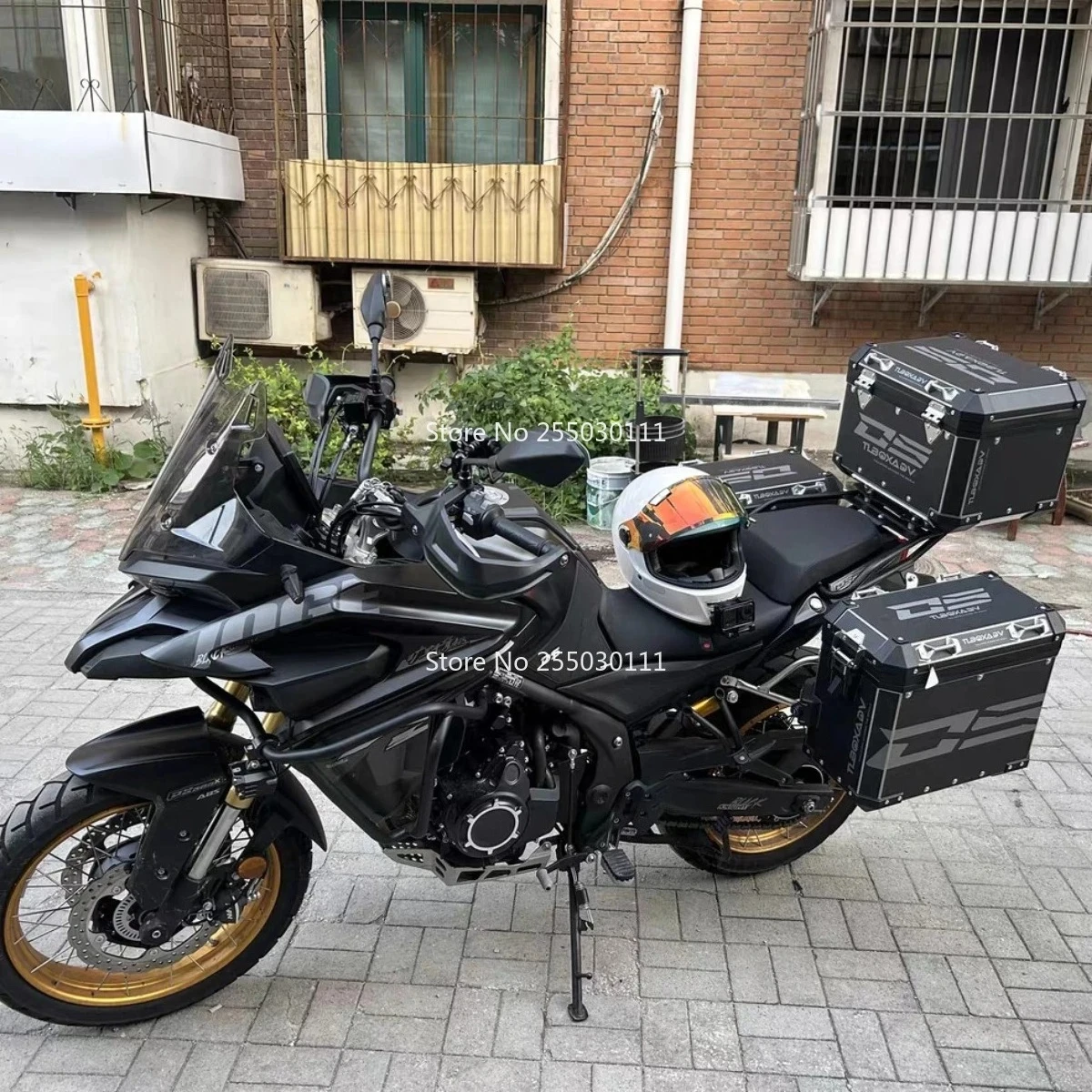 Suitable for Loncin Voge DS525X / DS625X three-box luggage, side boxes, tail box, and aluminum alloy luggage