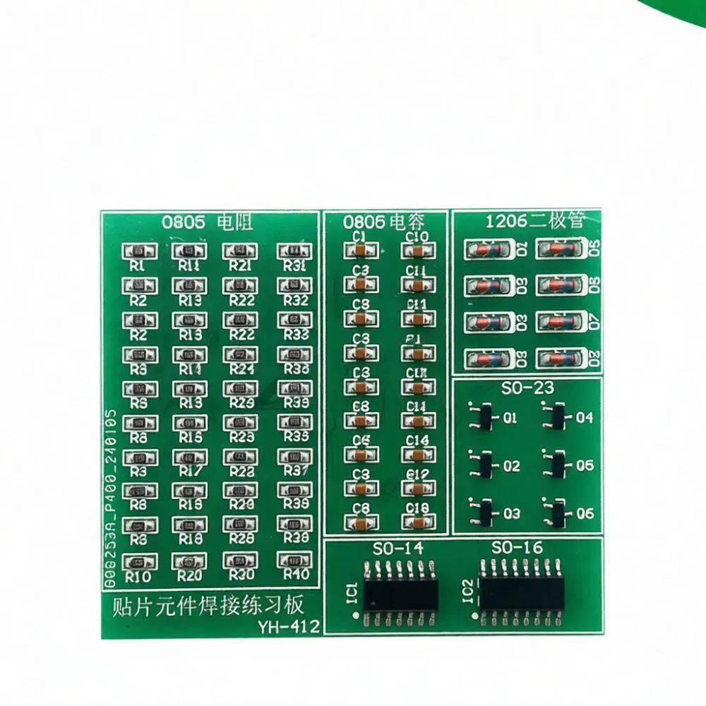 Electronics SMT Soldering Practical Kit DIY Training Board PCB Components For Electrical Engineering Technical School Education