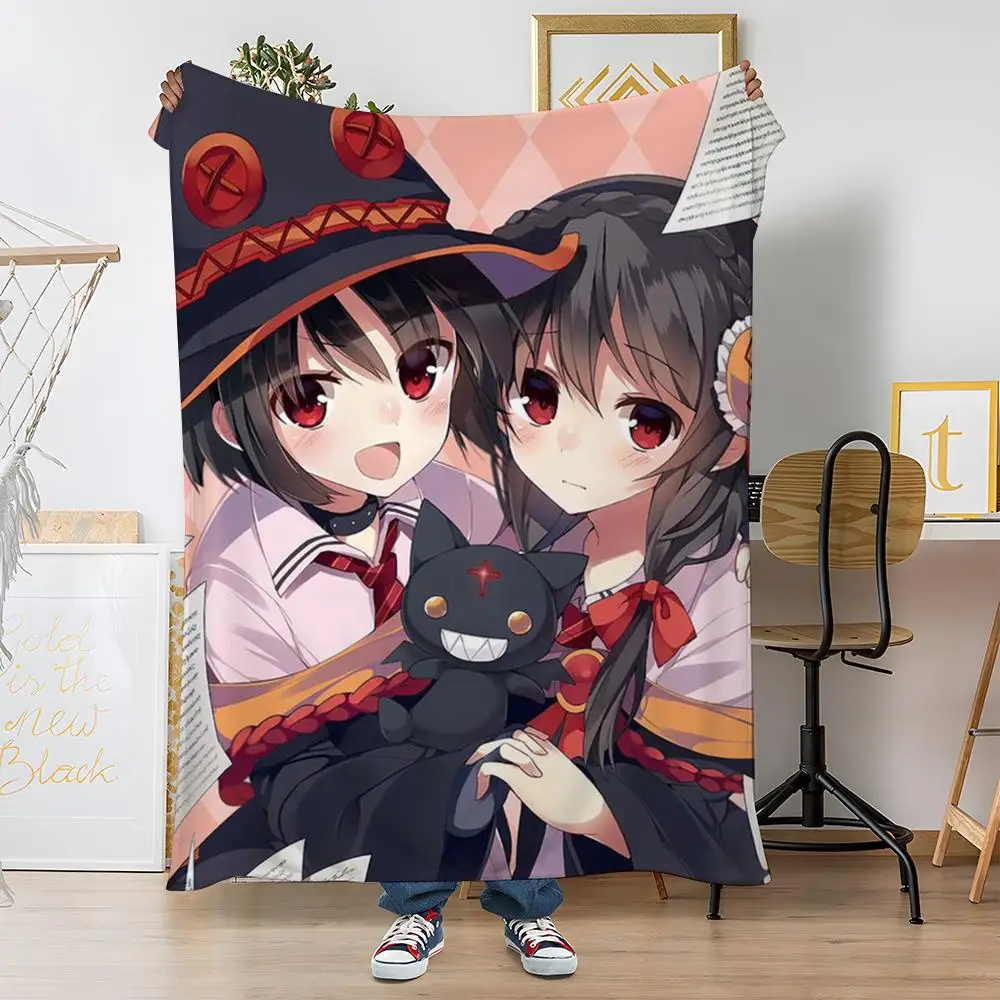 

POPULAR Megumine Throw Soft Coral Fleece Blanket 310gsm Fluffy Warm Throw for Sofa Bed Couch Bedroom Decor