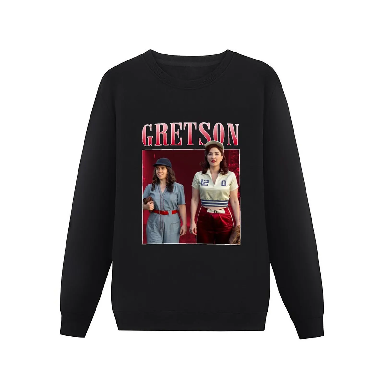 Carson Shaw & Greta Gill (Gretson) A League of Their Own Pullover Hoodie streetwear men tracksuit sweatshirt for men