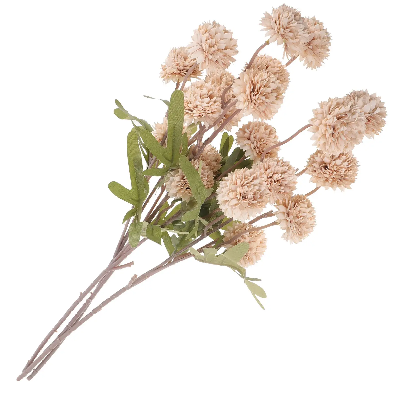 

4 Pcs Artificial Flowers Home Decoration Dandelions Lifelike Faux Picks Fall Blue Color Mini Chrysanthemum Silk Flowers