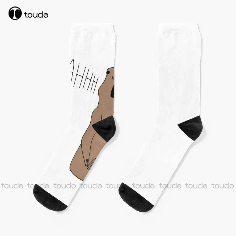 

Кричащие носки для грунта, тонкие носки на Хэллоуин, женские модные креативные носки для отдыха, забавное искусство, абстрактные носки с масляной живописью, унисекс для взрослых