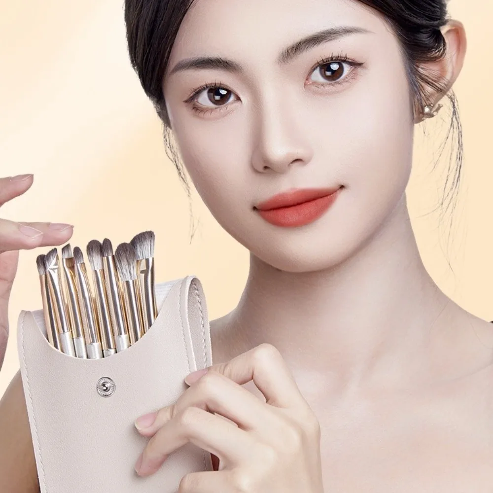 

8Pcs Make Up Tool Eye Shadow Brush Set Cosmetics Contour Liner Brow Brush 8PCS Beauty Eyebrow Brush Lady