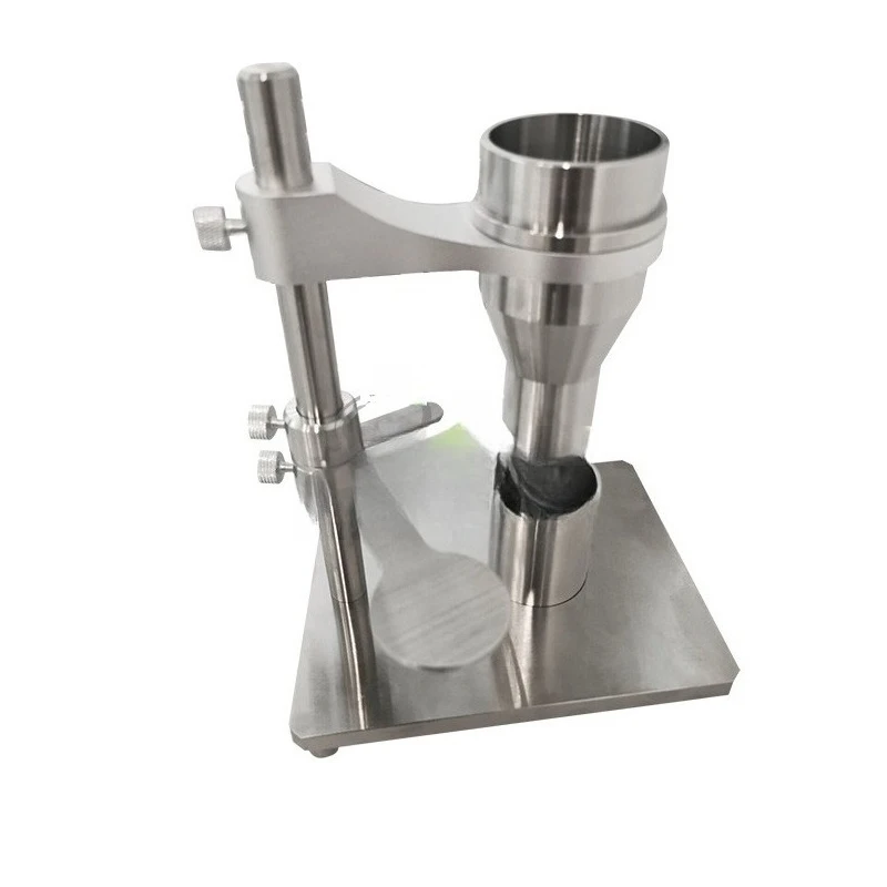

Density tester, plastic powder particles polyvinyl chloride resin