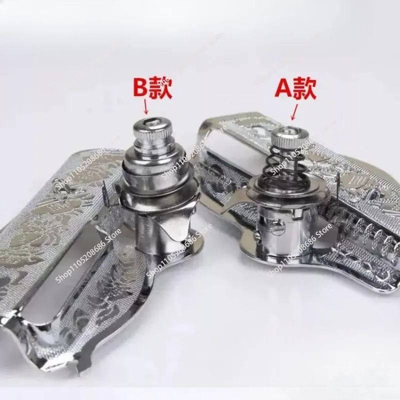 Vintage sewing machine accessories, spare household clothes car panel cover, line clamp, line plate 10pcs