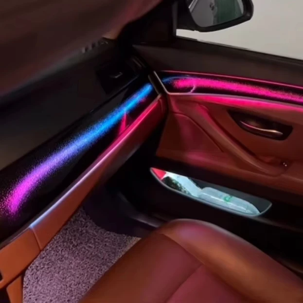 Galaxy Style Car Symphony Ambient Light Suitable For BMW 5 Series F10 F11 F18 2010-2017 Interior Auto Decoration Trim Panel