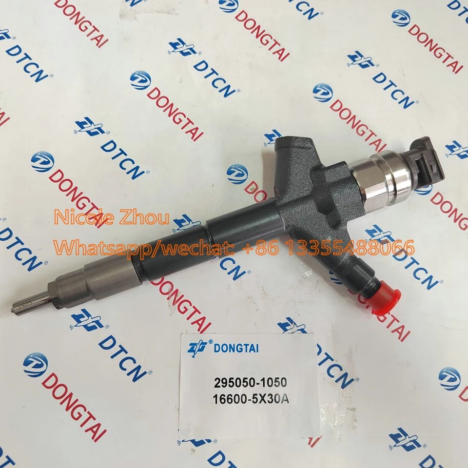 Common Rail Injector 295050-1050, 16600-5X30A For Denso Nissan