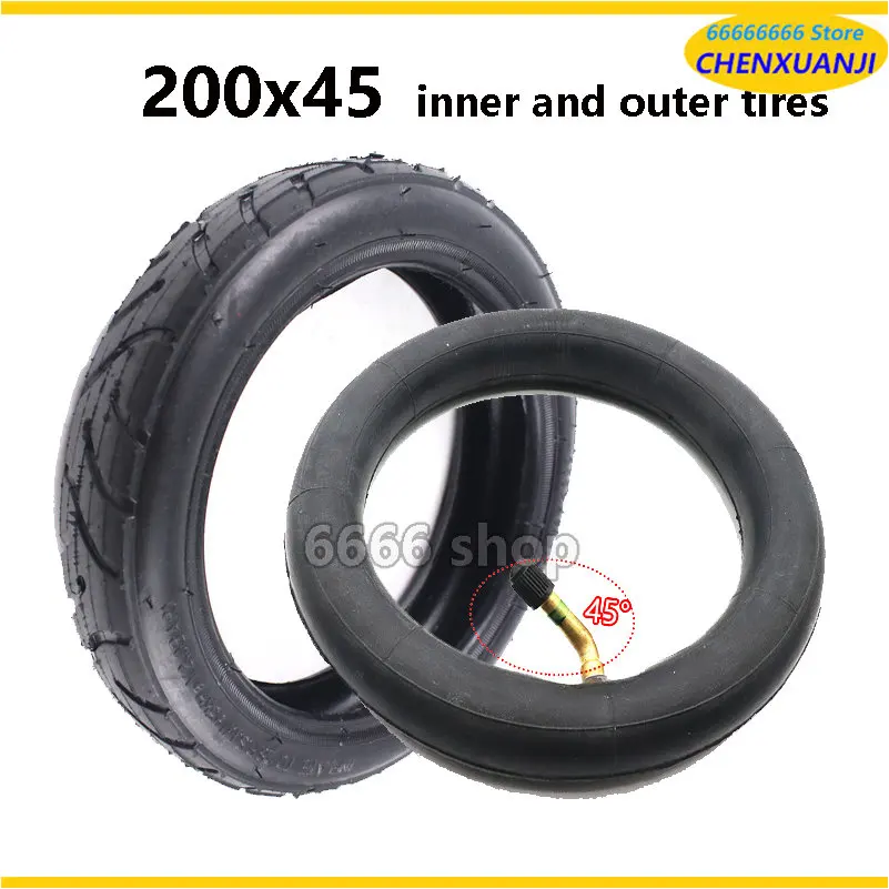 200x45 tire For E-twow S2 Scooter M6 M8 M10 Pneumatic Wheel 8