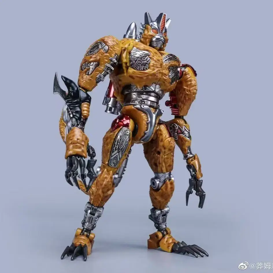 

BWM-09 The Third Generation of Yellow Leopard, Beastman, Super Warrior, Toy, Deformation Model