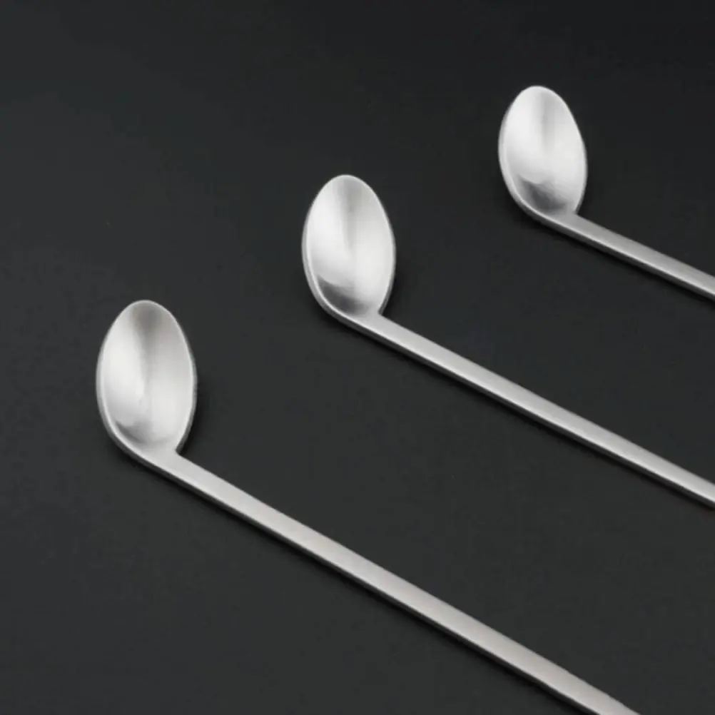 Stainless Steel Musical Note Coffee Spoon 430 Food Grade Portable Light Weight Tea Spoon for Mug Cup Dessert Cake Ice Cream Bar