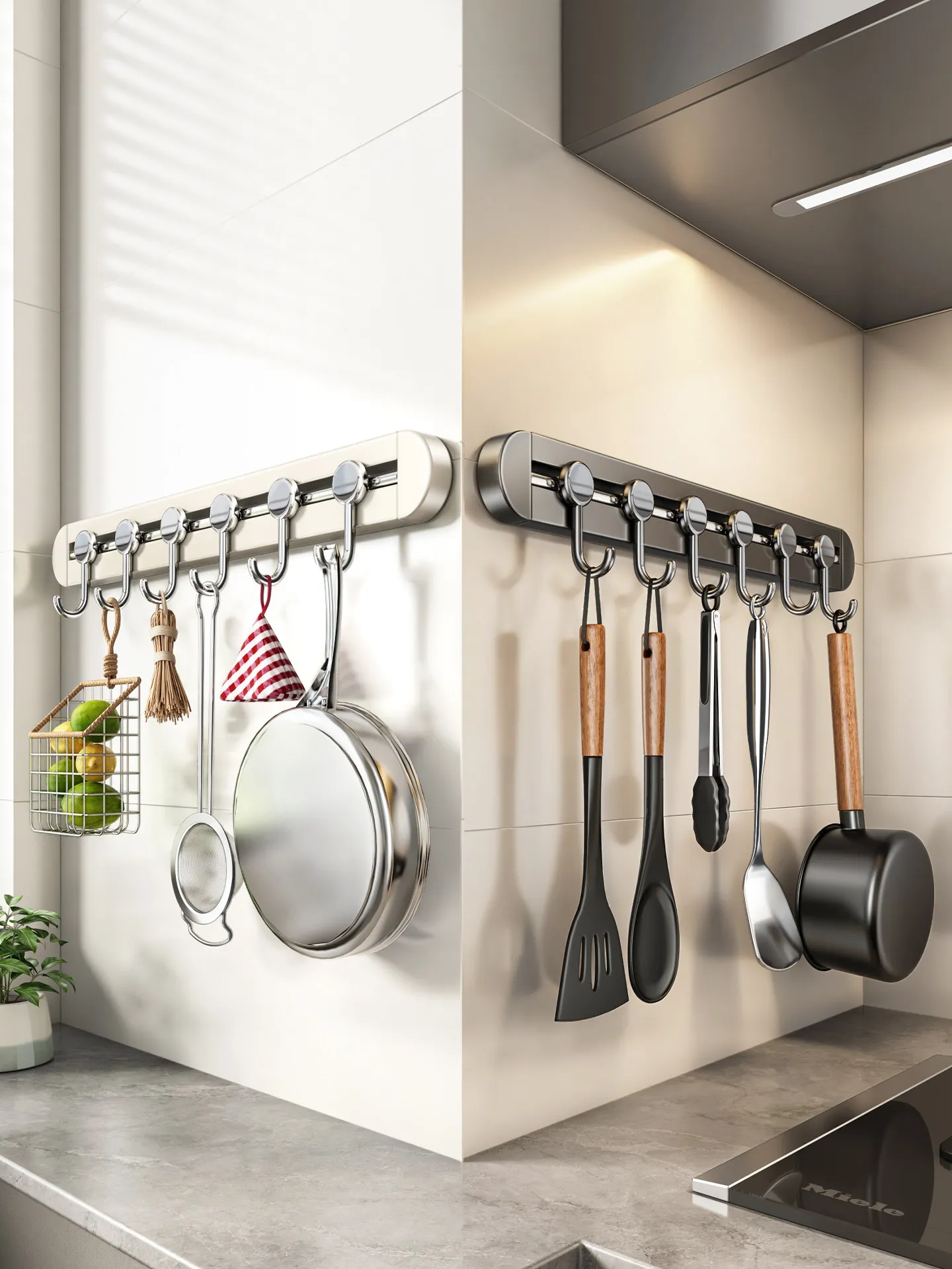 support-mural-en-acier-inoxydable-pour-ustensiles-de-cuisine-sans-percage-une-rangee-forme-ronde-installation-facile