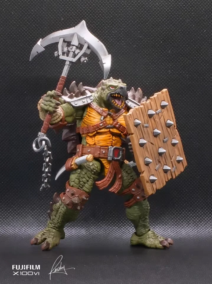 JOYTOY Teenage Mutant Ninja Tartarughe Action Figure TMNT Slash Tokka Anime Figurine Modelli Collezione di Bambole Giocattoli Hobby Regali