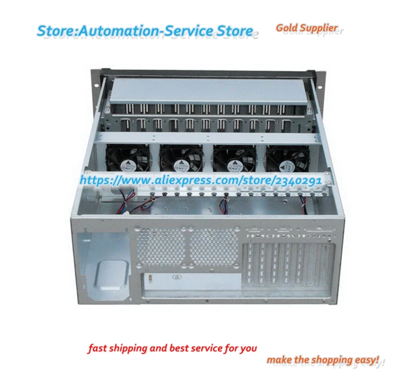 4U แชสซี TOP-4U5612 IPC เซิร์ฟเวอร์ Internet Cafe Server Monitor Storage Case