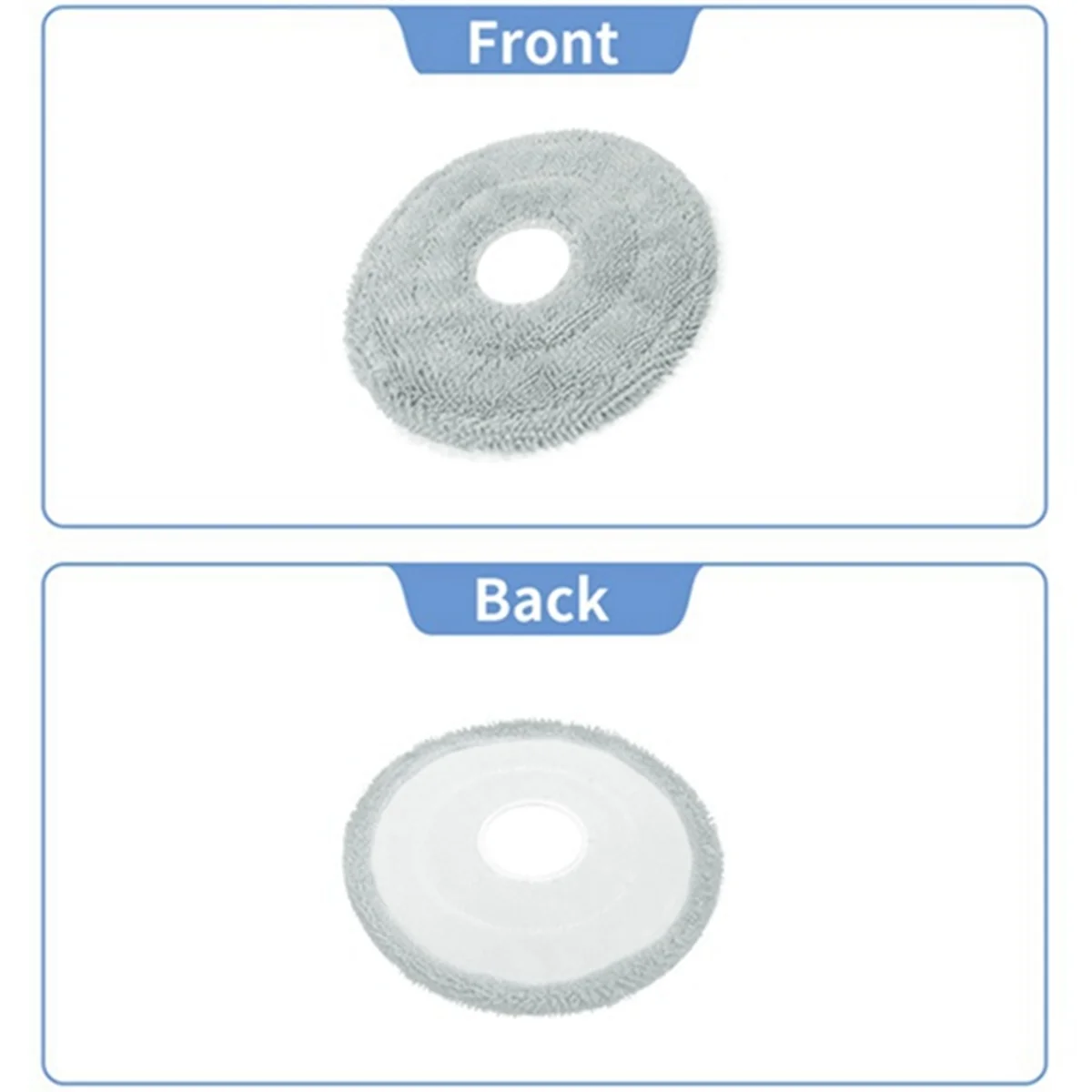 ABJZ 36PCS Brush Filter Dust Bag Mop Cloth Kit for X50 Ultra / S40 Enhanced Edition Vacuum Cleaner Replacement Parts