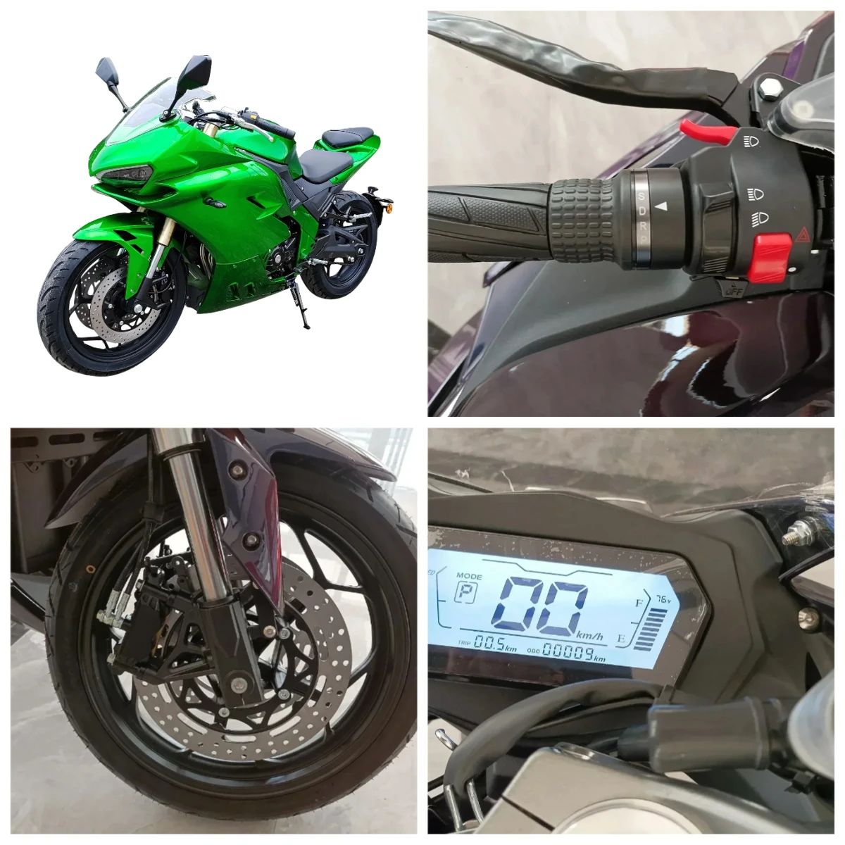 

Strovan MotorcycleThe Latest New Energy Lithium Battery High Speed TFT Display Upper And Lower Front Shock Absorbers 8000