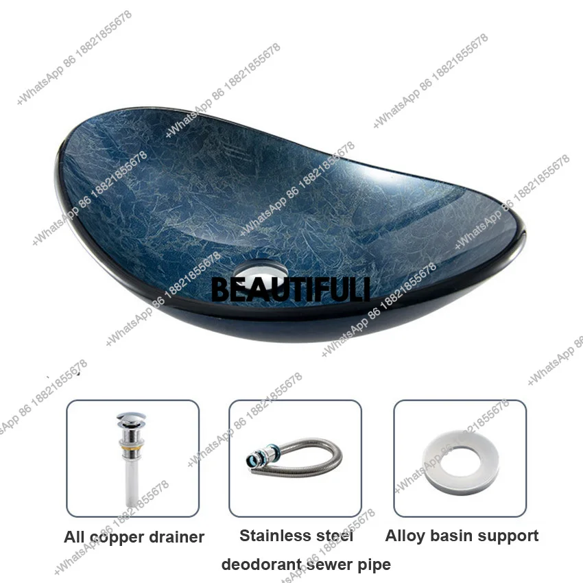 

Умывальник для ванной комнаты, чистый цвет, закаленное стекло, умывальник над столешницей, простая художественная раковина, умывальник для ванной комнаты в отеле, сосуд, туалетный столик, бар