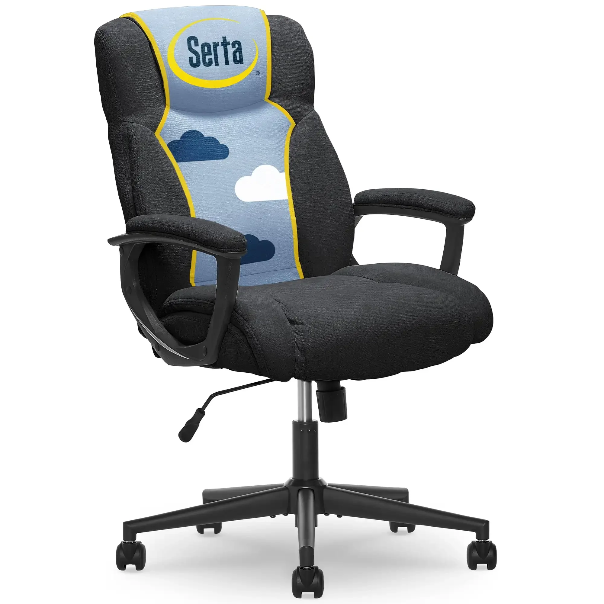 

Connor Office Chair Black Microfiber