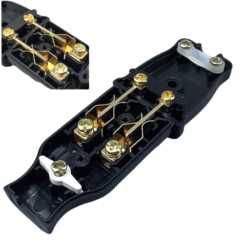 US American 2-pinowy zasilacz elektryczny AC Wtyczka męska Gniazdo żeńskie Adapter gniazda Adapter z przewodem Złącze przedłużacza wielokrotnego