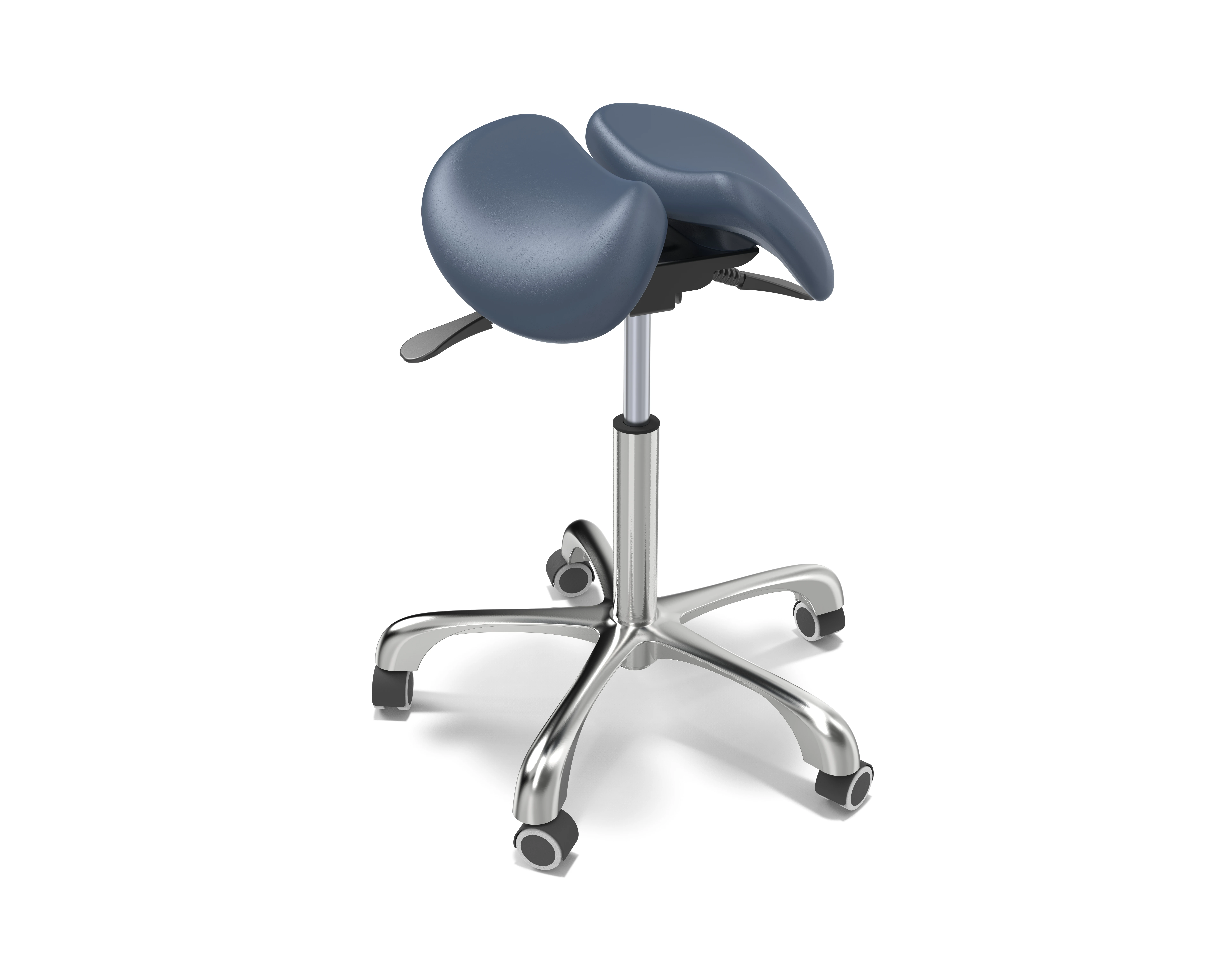 Mt MS13-1 360 Degree Rotation Adjustable Barber Shop Furniture Black SPA Salon Massage Stool Chairs