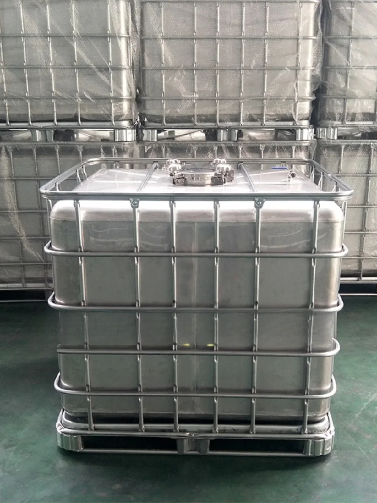 New chemical food grade oil drum large capacity water tank square one ton anti-static and explosion-proof