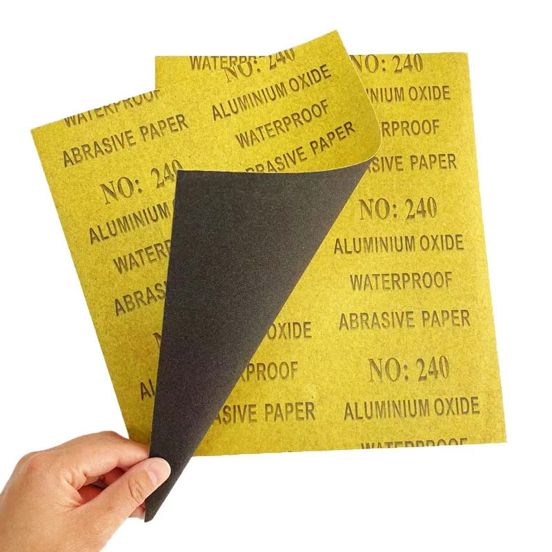 For Ultra-fine Finishing Wet Dry Sandpaper Wet And Dry Sanding Application Polishing Sheets Long Lasting Durability
