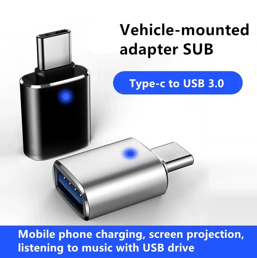 

Ca-mounted адаптер Typec к USB 3.0, мышь, интерфейс USB-порта, адаптер зарядного устройства для мобильного телефона, проекционный экран, кабель для передачи данных, конвертер