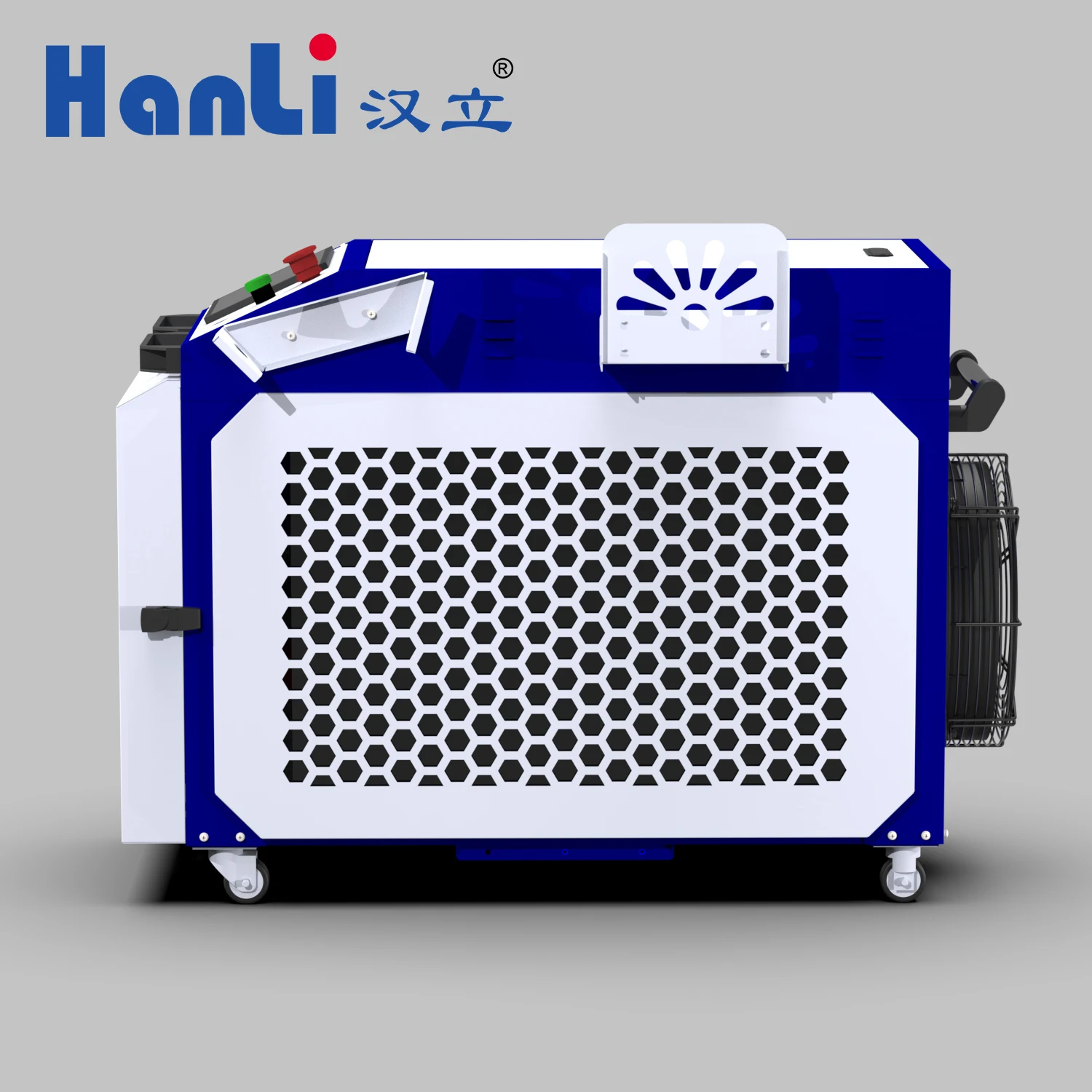 

Hanli SCHYTJ-1500 Industrial Water Chiller New Model with Dual Refrigeration Circuits Air Cooled Cabinet & Pump Core