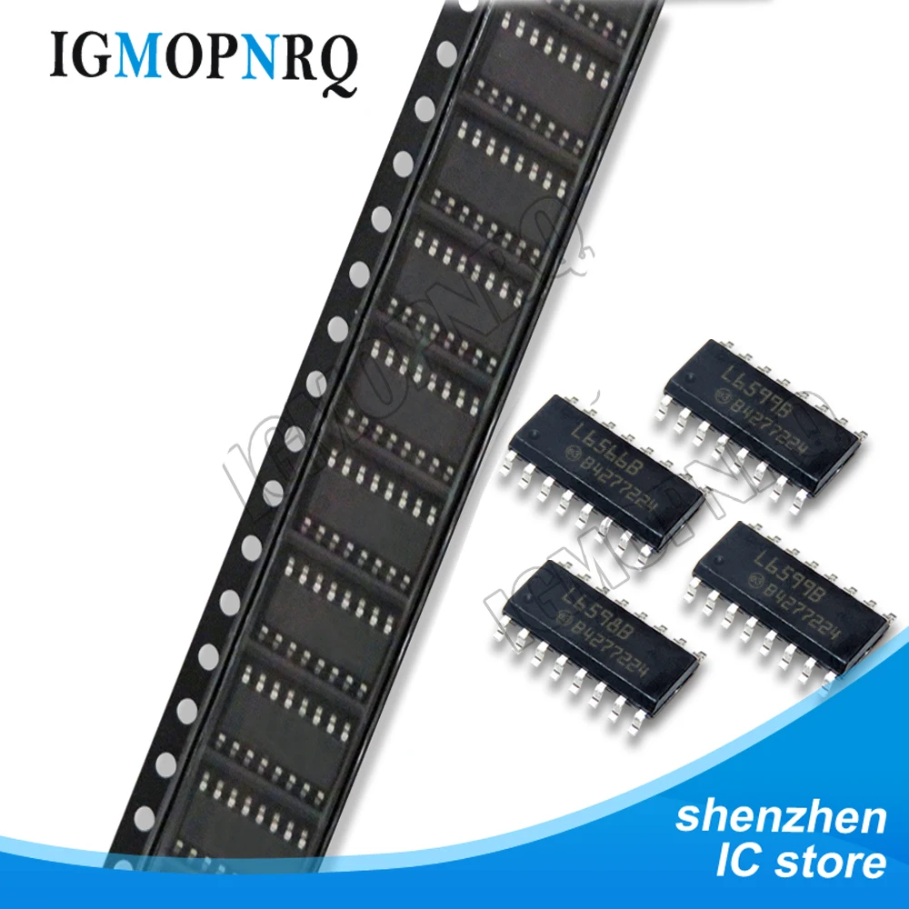 L6566b l6598d l6599ad, sop-16, l6599d, l6566, l6598, l6599, sop-16, ic, 5 peças
