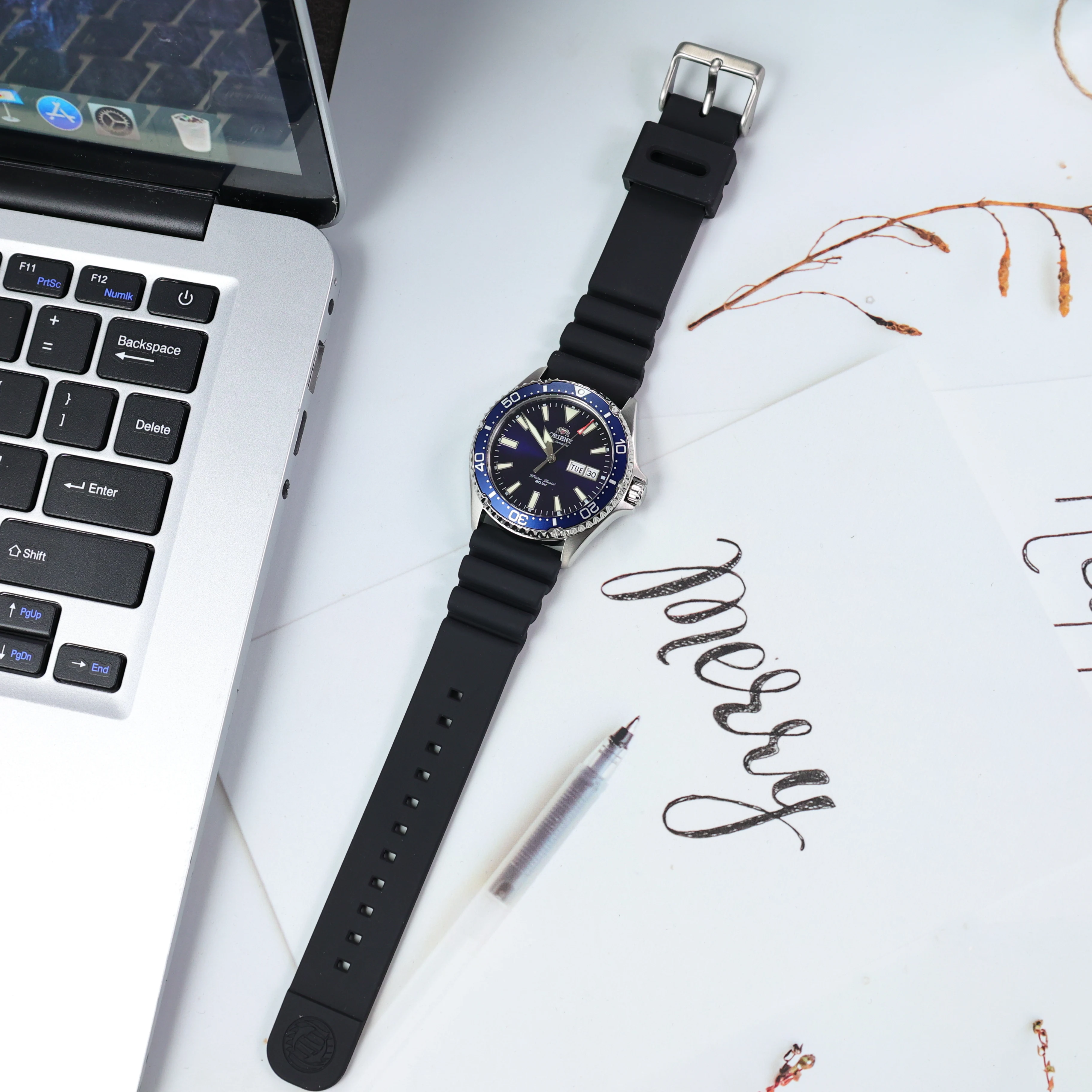 Orient Original Japanese watch Automatic Mechanical Watches Men's Watch  20Bar  Waterproof  week display sport watch