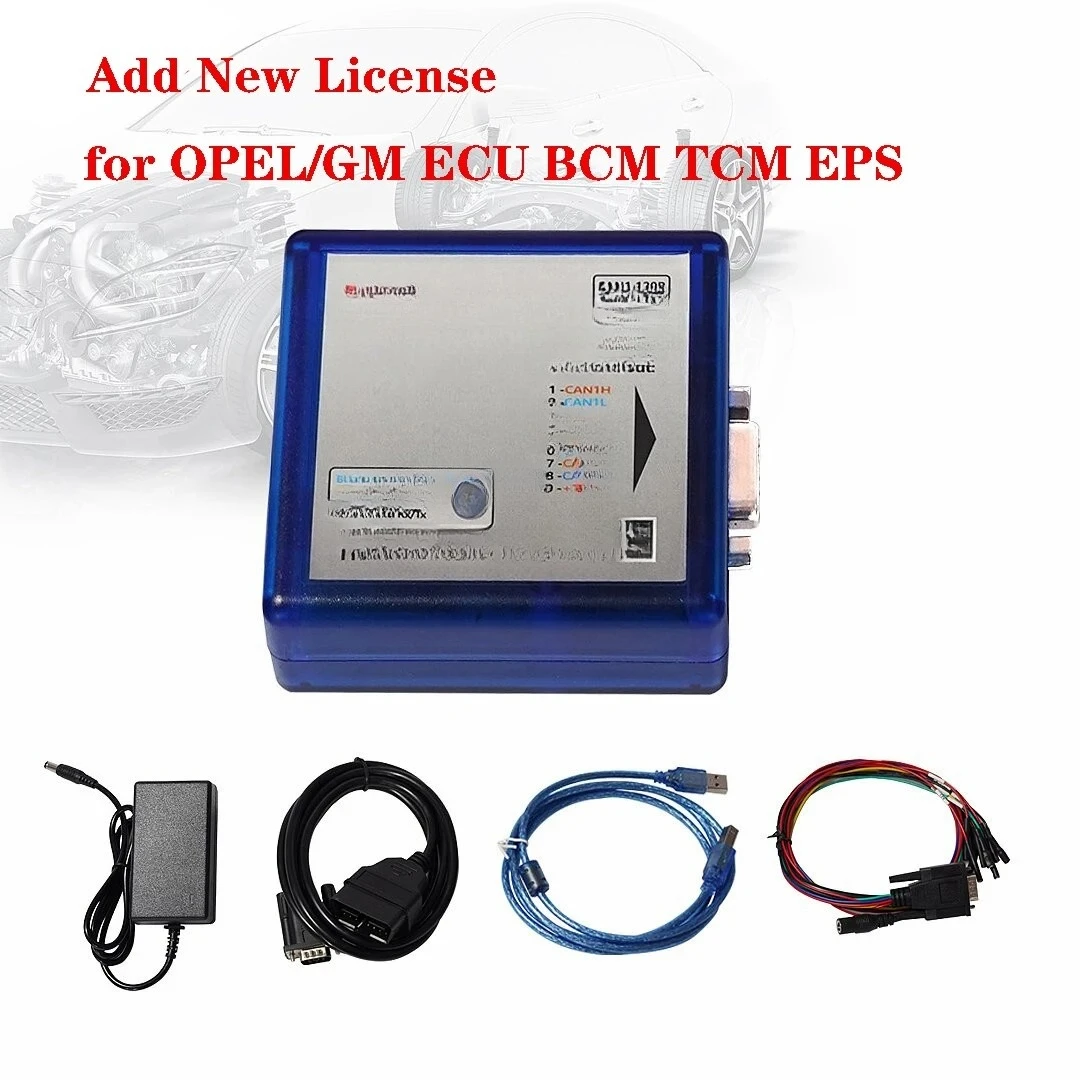 IO-PROG Programmer Add New License Connector Pinout IO Prog Terminal MultiTool Device for OPEL/G-M ECU BCM TCM EPS