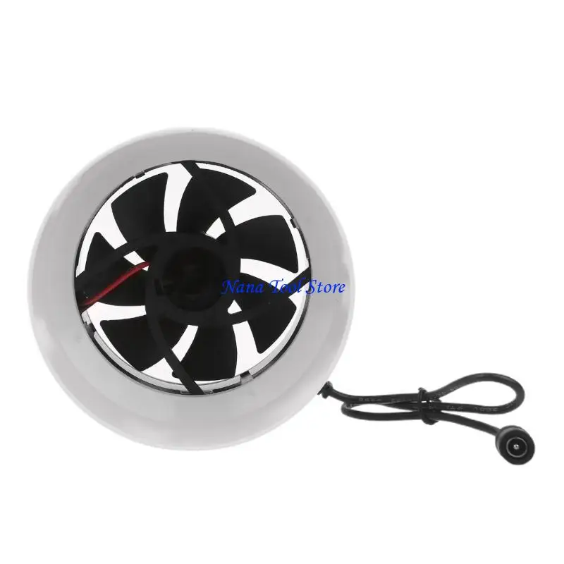 

31GJ Inline Duct Fan Air Ventilator Pipe Ventilation Exhaust Fan Adjustable Extractor Bathroom Toilet Wall Fan