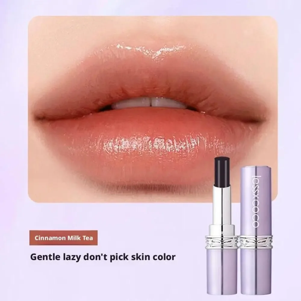 Nuevo Lápiz Labial Black Magic con Membrana Biónica, Bálsamo Labial Impermeable de Larga Duración, Brillo Labial Humectante para el Cuidado de los Labios