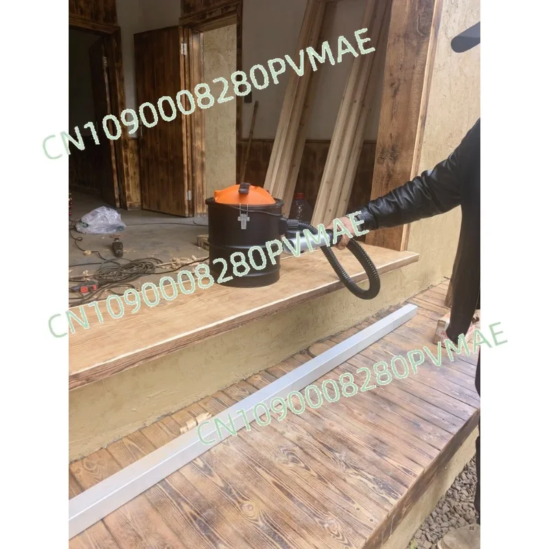 Portable Fireplace Ash Vacuum Cleaner High Temperature Resistant Ash Collector Industrial Ash Cleaning Tool with Dust Bucket