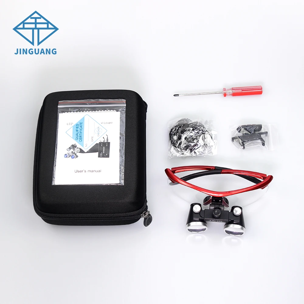 

1set Dental Medical Surgical Magnifiers 2.5X 3.5X Magnification Binocular Loupe Equipment