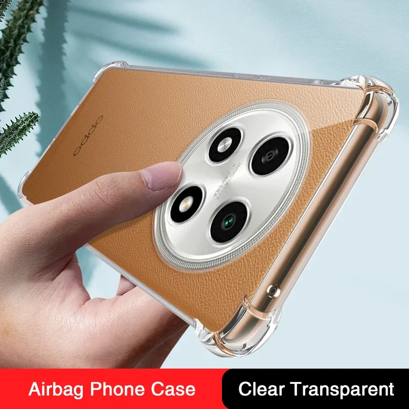 

Transparent Silicone Phone Case for OPPO A2 Pro M X A2M A2X A2Pro 5G Airbag Soft Original Shockproof Back Cover Funda Accessorie