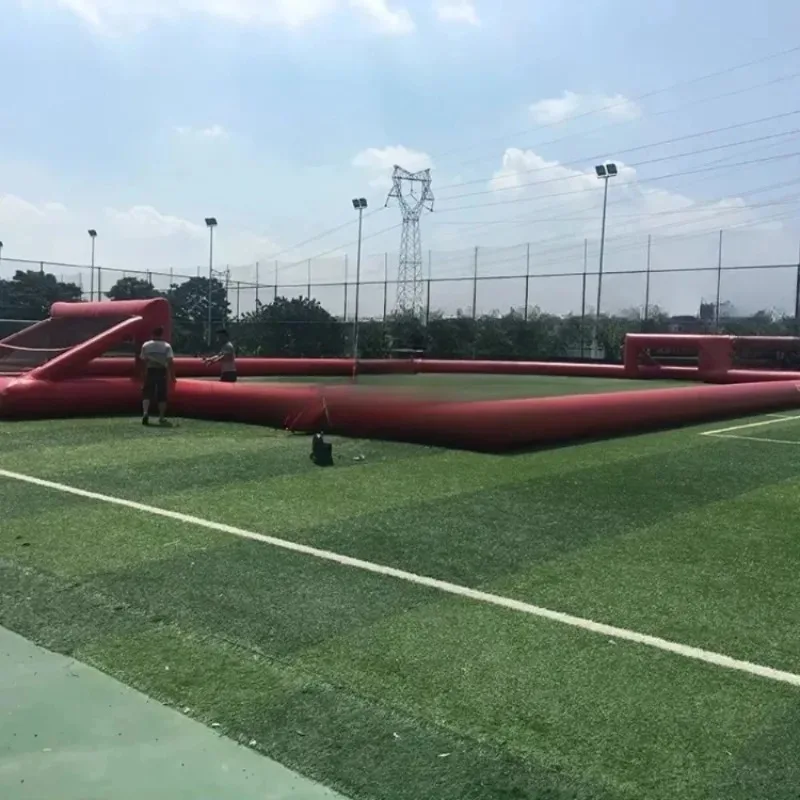 New design inflatable water game super inflatable water polo football shooting score for sale view 6