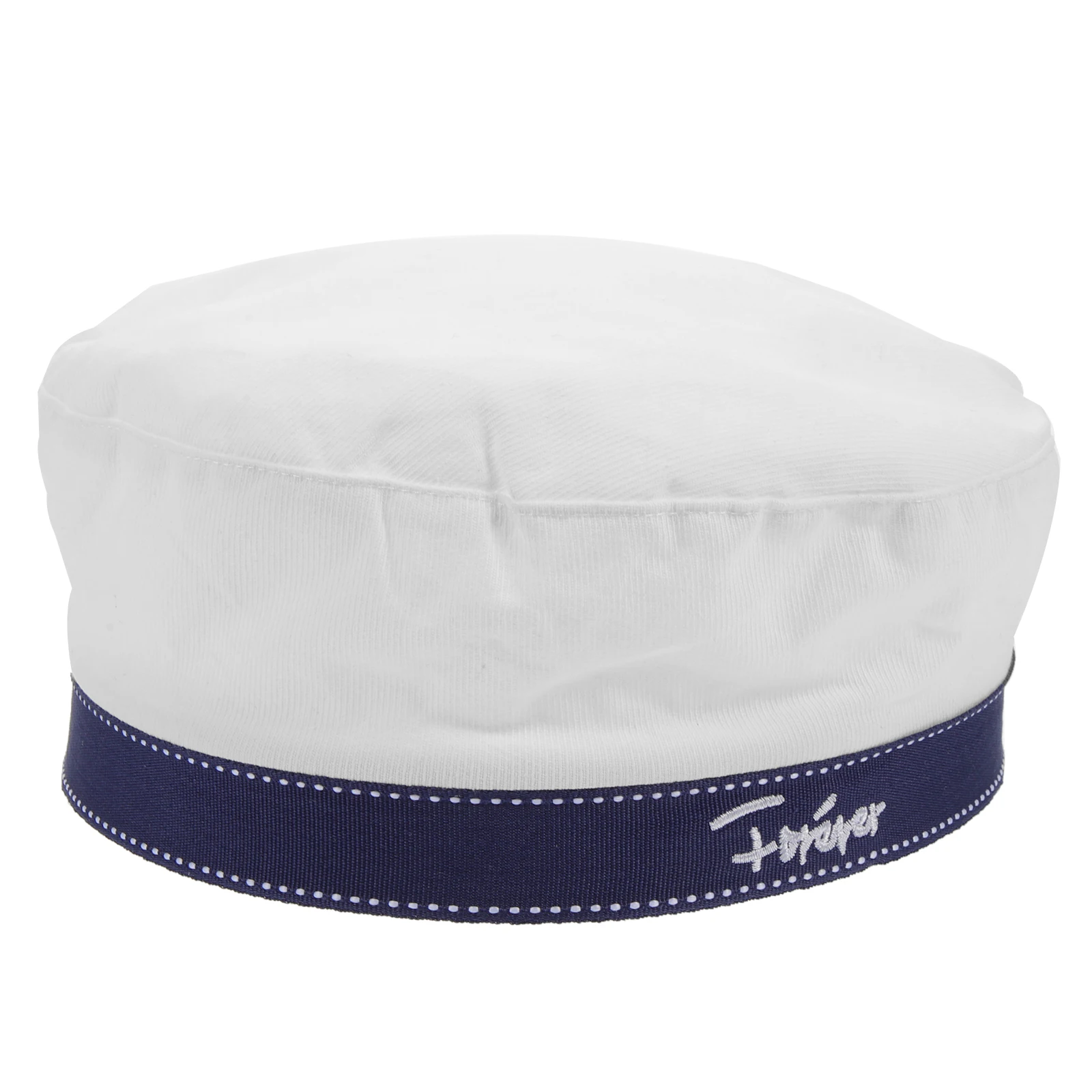

1pc Cute Summer Sailor Hat White Thin Beret for Women Men Navy Style Uniform Cap Gift White M 56-58cm
