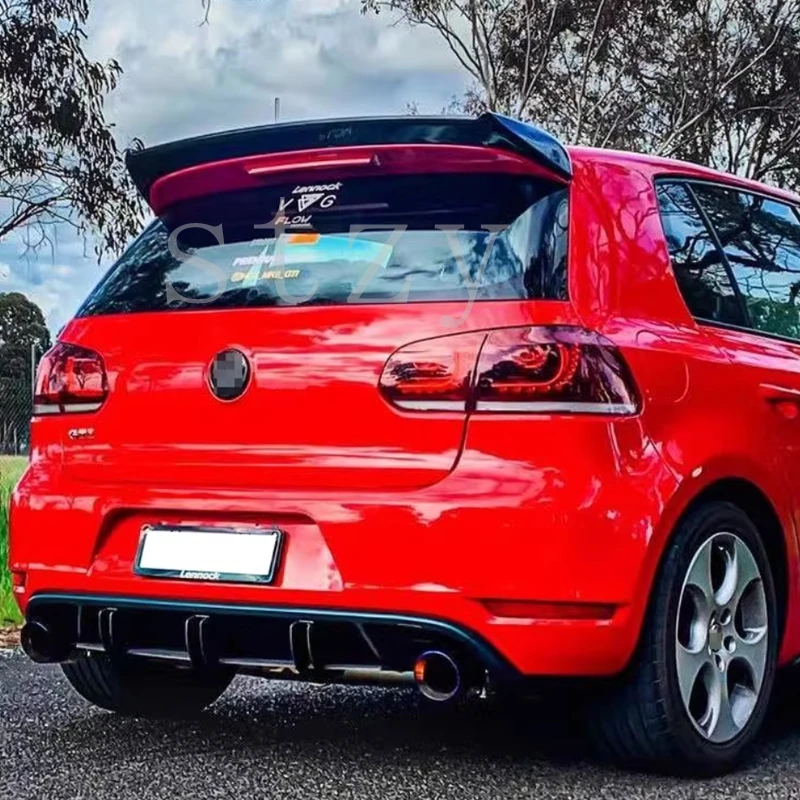 

2008-2013 для Volkswagen VW Golf 6 MK6 GTI R Спойлер на заднее окно, крышный спойлер VW Golf, задний спойлер, крыло (только для GTI/R20)