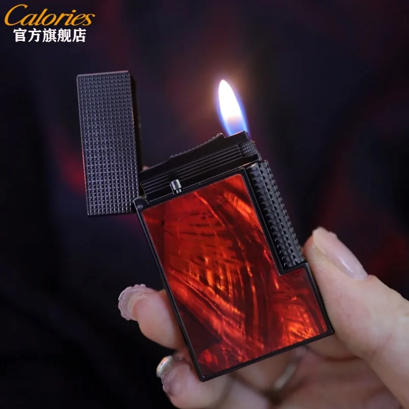 

Латунная высококачественная цветная оболочка, громкий голос, открытый огонь, надувная зажигалка, боковой шлифовальный круг, газовые зажигалки для курения, мужские подарки