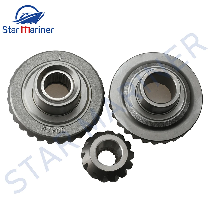 68V Gear Kit 68V-45560 68v-45570 68V-45551 For Yamaha Outboard Motor 4T F75 F90 F115 28 Teeth Boat Engine Replaces Parts