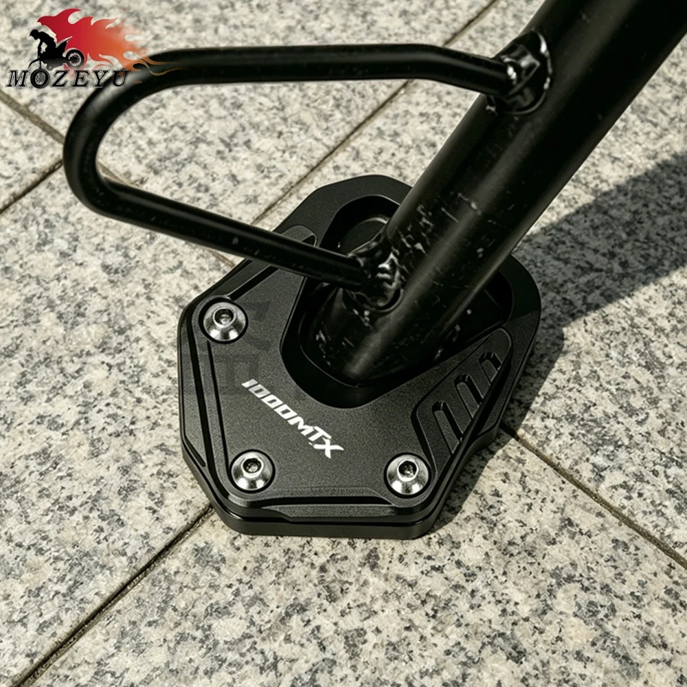 

For CFMOTO 1000MT-X Kickstand Side Stand Enlarger Extension Pad For CF MOTO 1000MTX 1000 MT-X 1000 MTX 1000 MTX1000 2026 2027