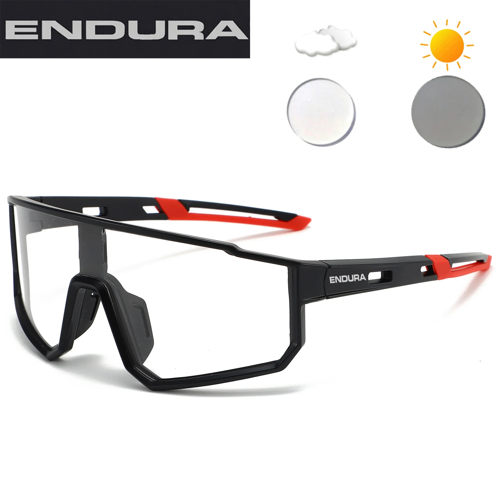 Gafas Fotocromáticas MTB para Hombre y Mujer, Gafas de Sol para Ciclismo, Pesca, Running, Deportes al Aire Libre, Gafas Deportivas