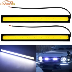 Auto External Bulb Waterproof Fog Lamp Leds 17cm COB Multiple Colors Bright Car DRL LED Trunk Turn Signal Daytime Running Light