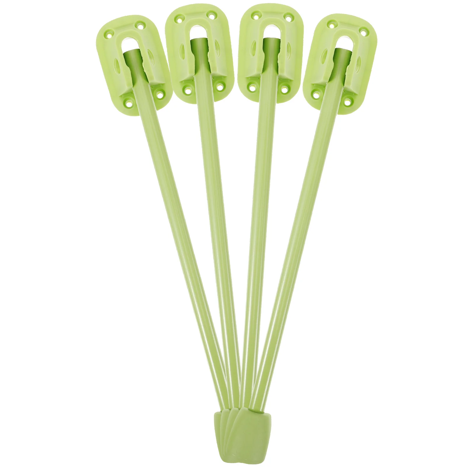 

4pcs Foldable Table Legs Green Plastic Metal Coffee Desk Travel Furniture Sturdy Adjustable Camping Laptop End Dining