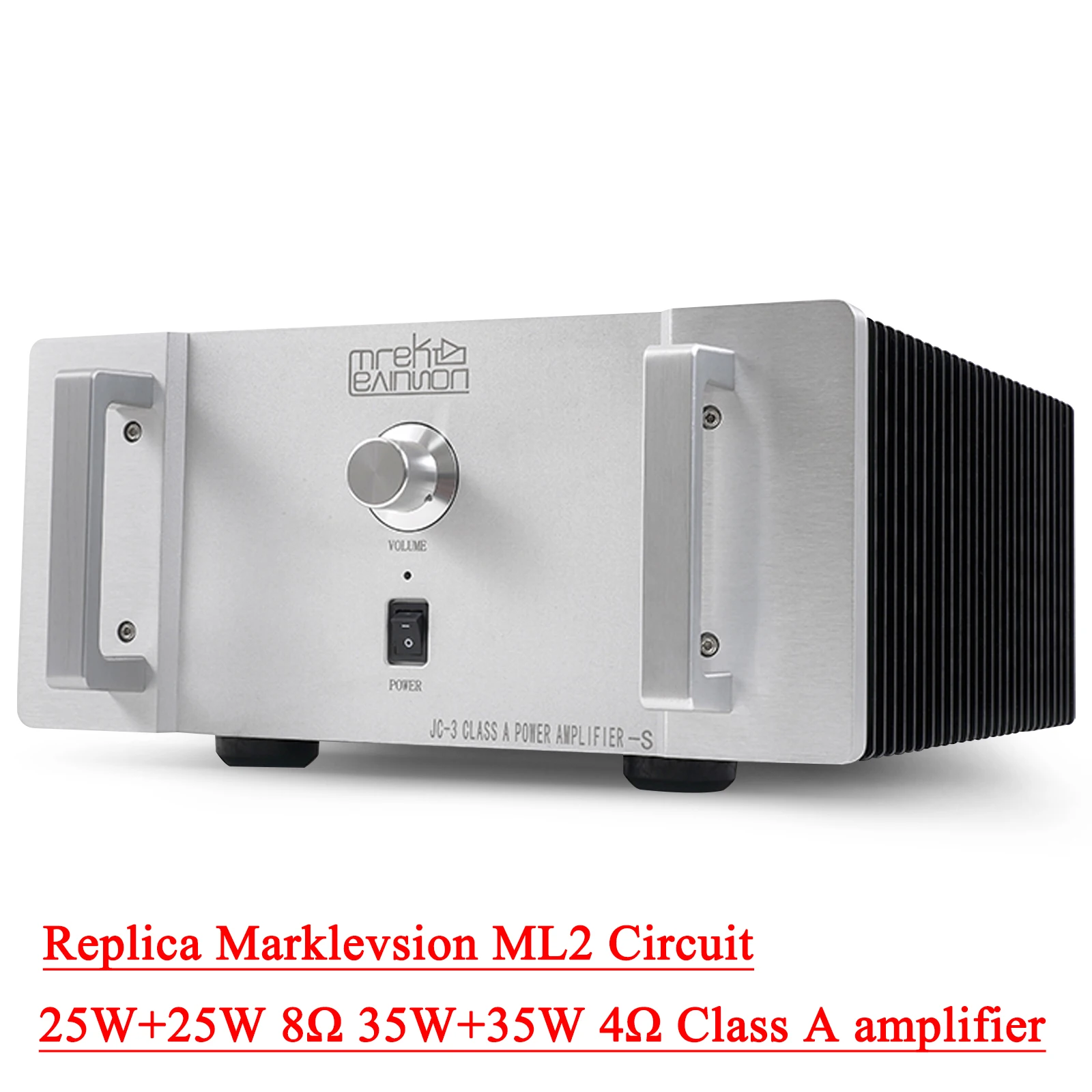 SUQIYA Replica Marklevsion LEVINSON ML2 JC3 Amplifier Complete Machine on The Sound of The Tube Amplifier Class A 25W