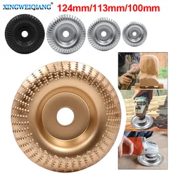 Winkel Grinder Runde Disc Polieren Rad 22MM Bohrung Holzbearbeitung Gestaltung Schleif Stab Disc Holz Schneiden