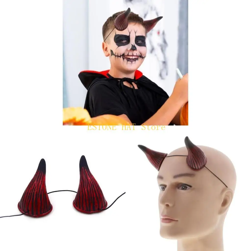 49mf-Реалистичный-дьявол-рог-повязка-на-голову-для-вечеринки-сценическими-выступлениями-костюми