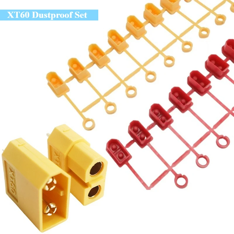Nuovo set antipolvere XT60 con connettori e coperture maschio/femmina multicolore impermeabile e vestibilità sicura anticorrosione per drone/caricabatterie